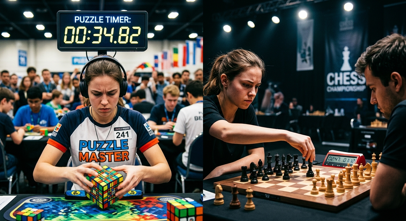 How Timed Puzzle Competitions Prepare You for Chess Clock Pressure